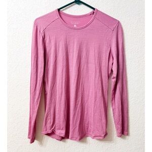 Seg'ments 100% Merino Wool Long Sleeve Top - M